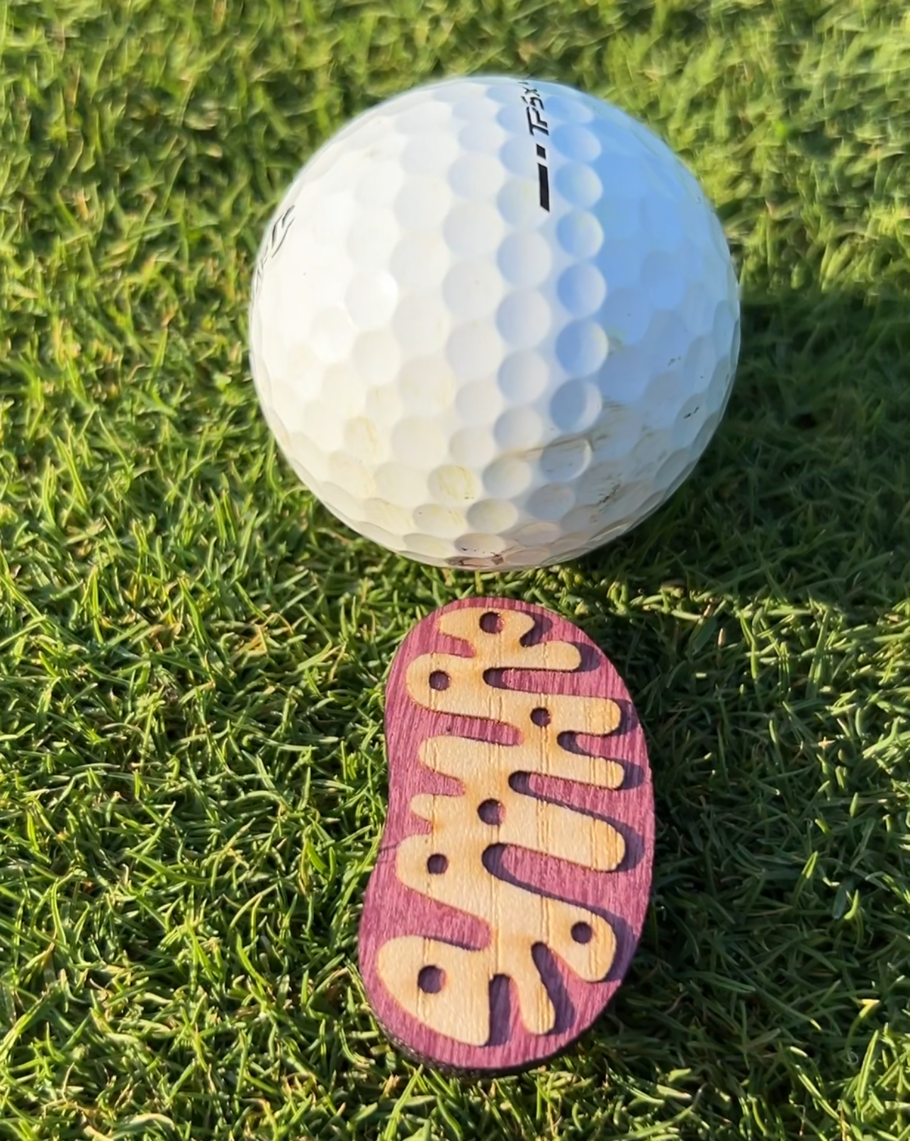 POWERHOUSE OF THE GREEN BALL MARKER