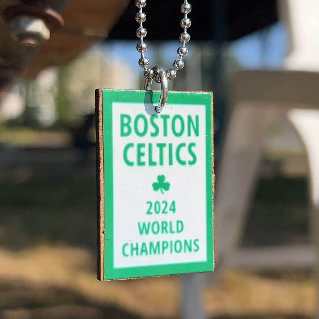2024 CELTICS BANNER NECKLACE