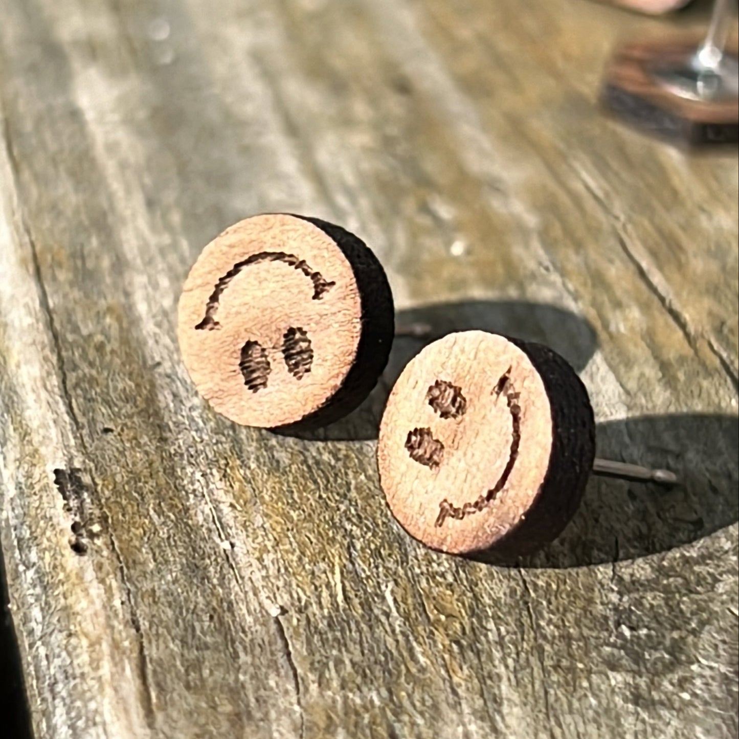 SMILEY STUDS - 4 TYPES