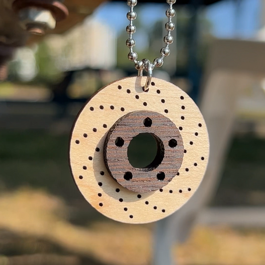 BRAKE ROTOR NECKLACE