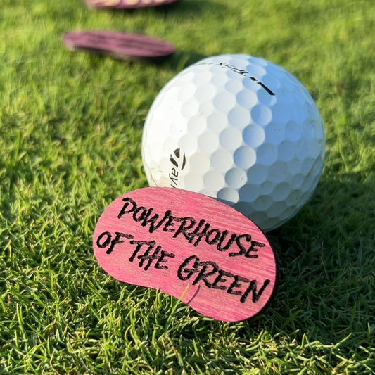 POWERHOUSE OF THE GREEN BALL MARKER