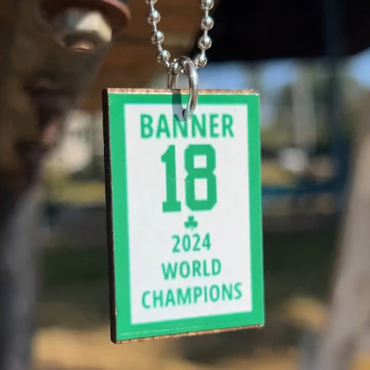 2024 CELTICS BANNER NECKLACE