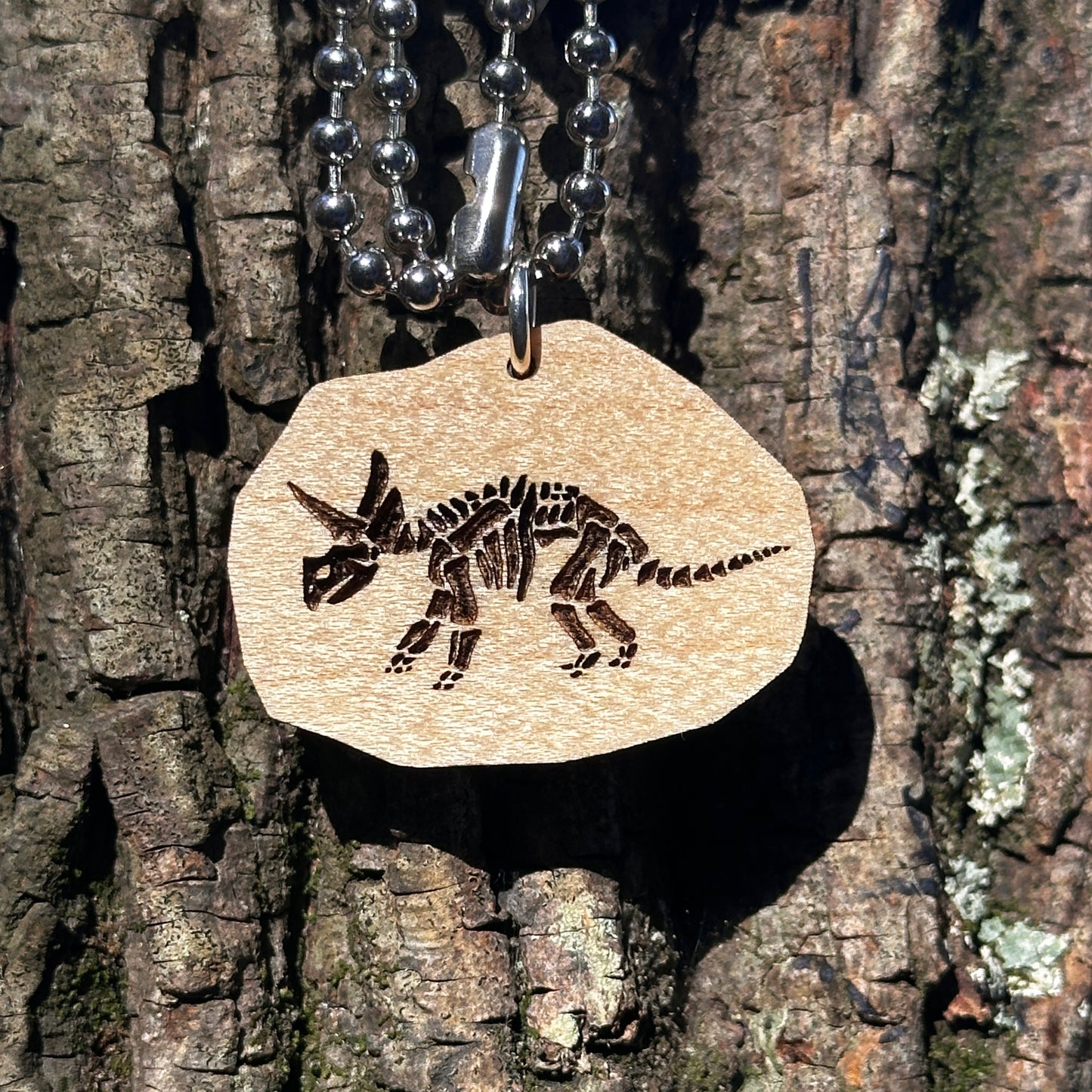 TRICERATOPS NECKLACE