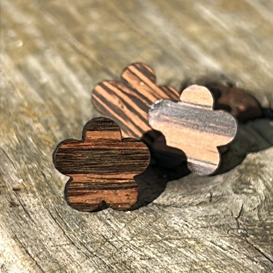 FIVE PETAL FLOWER STUDS
