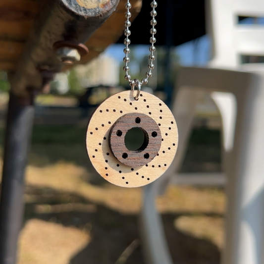 BRAKE ROTOR NECKLACE